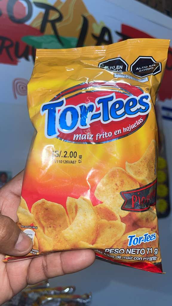 TOR-TEES PICANTE (71g) Maiz Frito en Hojuelas “Ordena directo 📲 818-33 ...