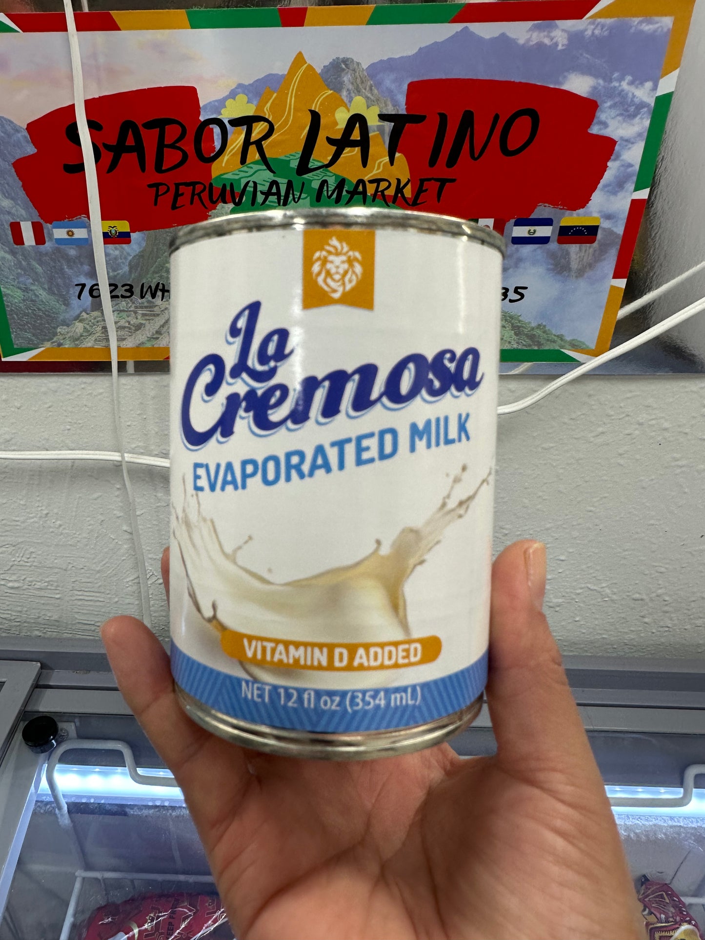 La cremosa Evaporated Milk (354ml) “Ordena directo 📲 818-339-8192 (no compras por la web)”