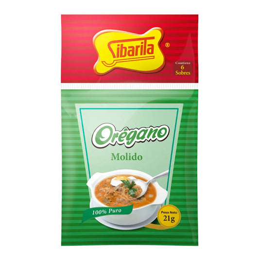 Orégano Molido Sibarita Pack 6 Unid x 3.5 g “Ordena directo 📲 818-339-8192 (no compras por la web)”