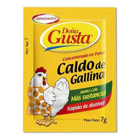 Doña Gusta Sabor a Gallina (10g) “Ordena directo 📲 818-339-8192 (no compras por la web)”