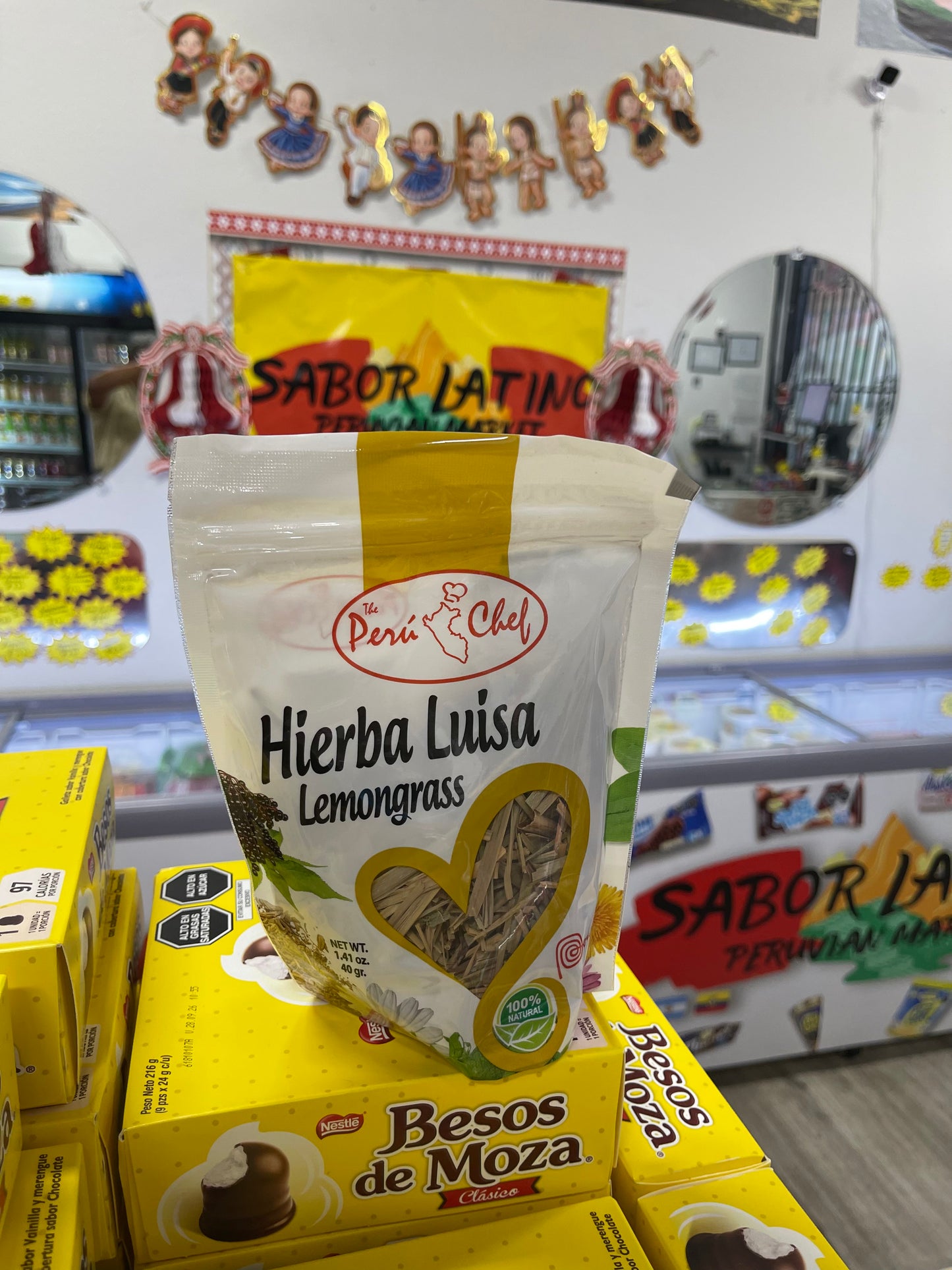 Hierba Luisa (40g) “Ordena directo 📲 818-339-8192 (no compras por la web)”