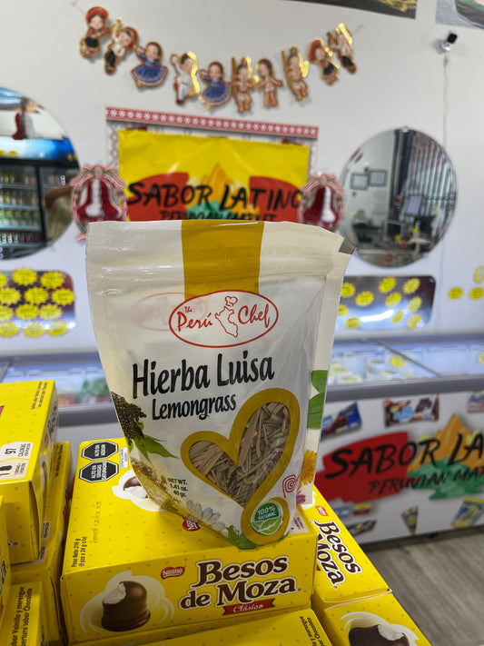 Hierba Luisa (40g) “Ordena directo 📲 818-339-8192 (no compras por la web)”