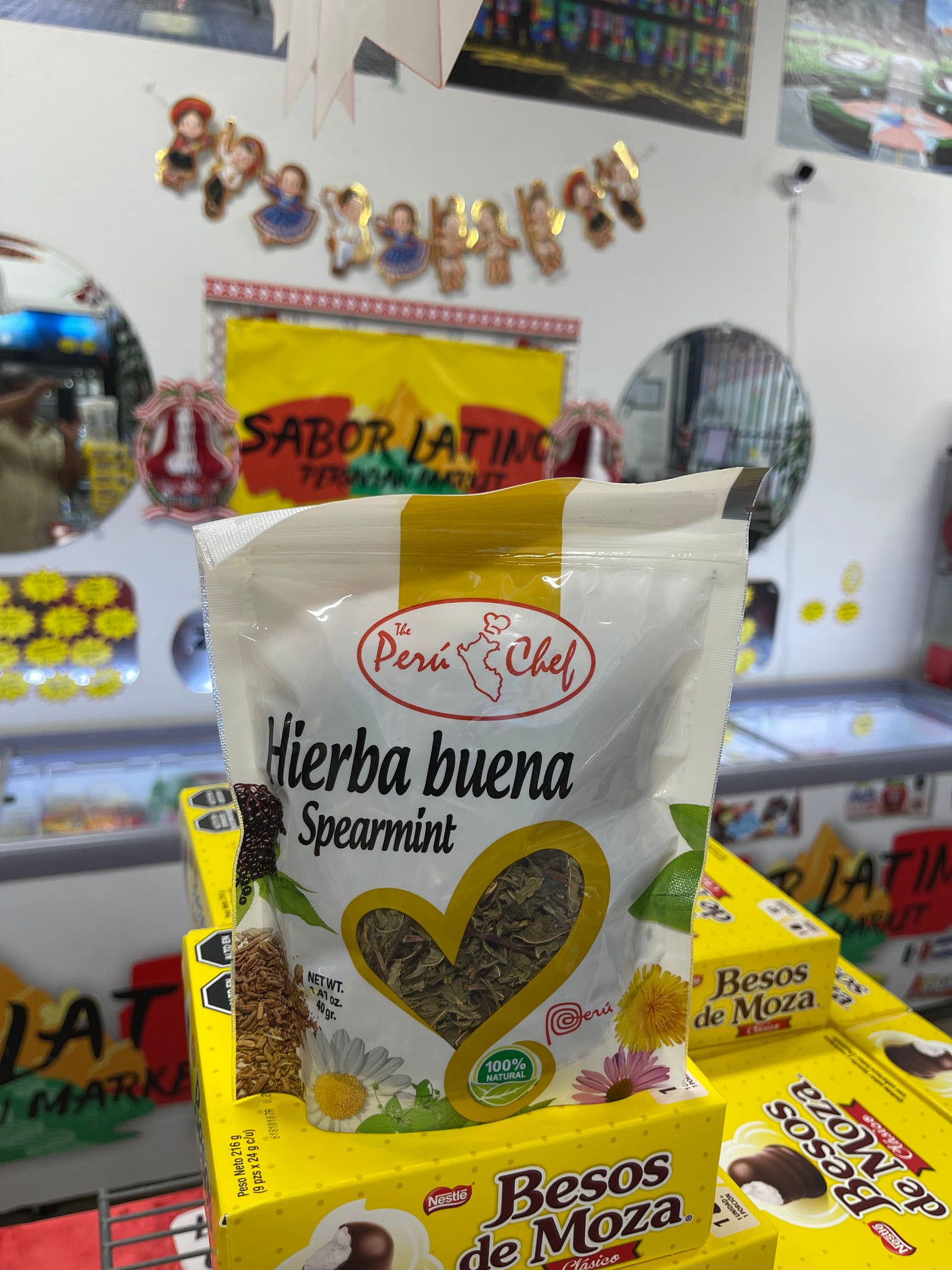Hierba Buena (40g) “Ordena directo 📲 818-339-8192 (no compras por la web)”
