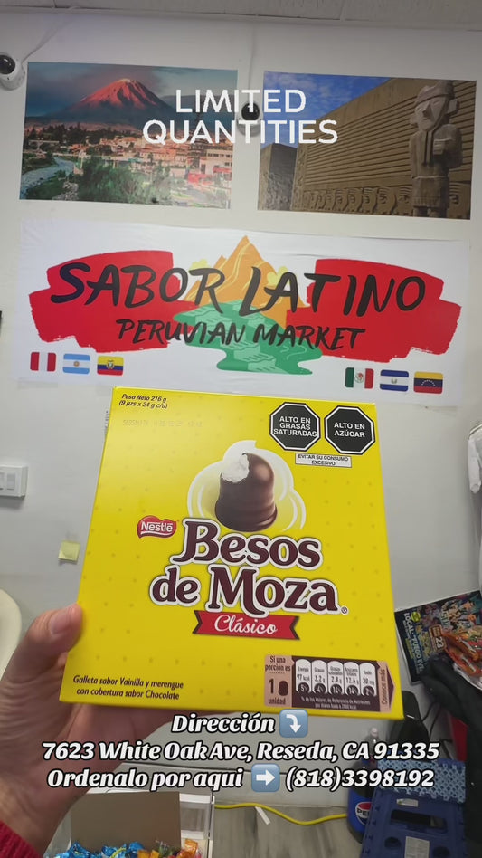 Besos de Moza (9 unidades)(216g)